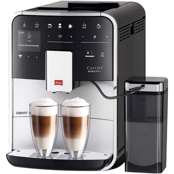 ყავის აპარატი Melitta F85/0-101EU Barista Smart TS, 1450W, 1.8L, Coffee Machine, Silver