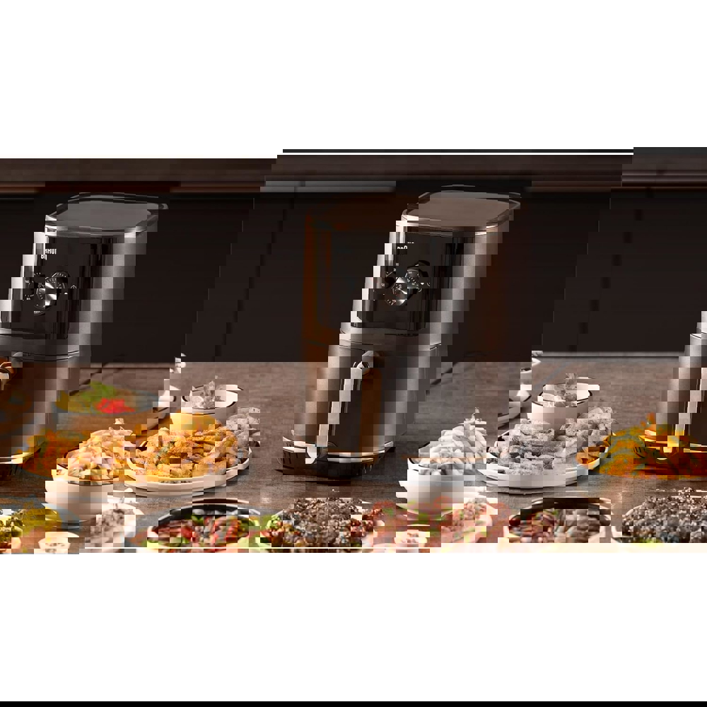 Air Fryer, Braun HF3000IBK MultiFry 3, 1500W, 4.3L, Black