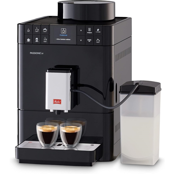 ყავის აპარატი Melitta F53/1-102EU Passione OT, 1450W, 1.2L, Coffee Machine, Black