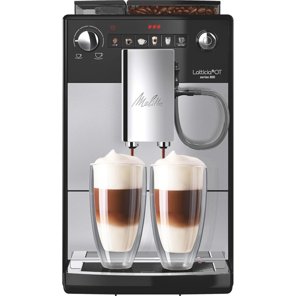 ყავის აპარატი Melitta F300-101 Latticia OT, 1450W, 1.5L, Coffee Machine, Silver