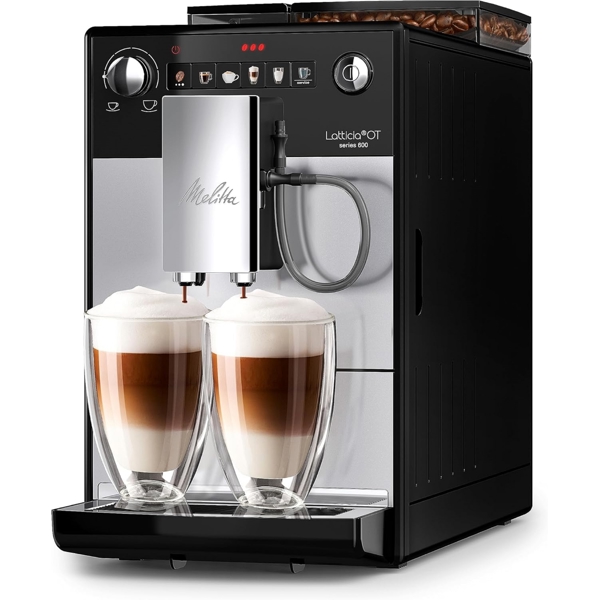 ყავის აპარატი Melitta F300-101 Latticia OT, 1450W, 1.5L, Coffee Machine, Silver