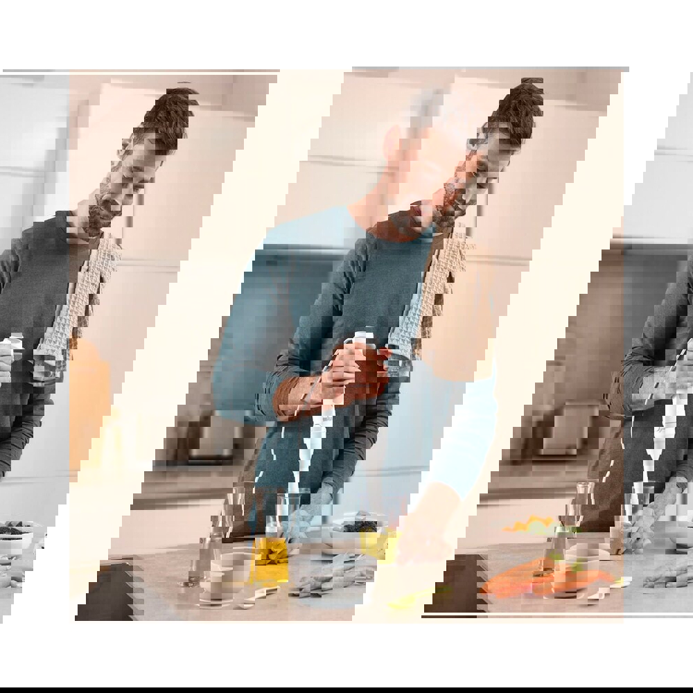 ხელის ბლენდერი Braun MQ50220MWH, 1000W, 0.6L, Hand Blender, White