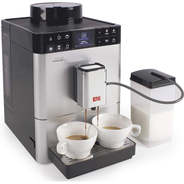 ყავის აპარატი Melitta F53/1-101EU Passione OT, 1450W, 1.2L, Coffee Machine, Silver