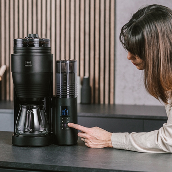 Filter Coffee Machine With Grinder Melitta 6776769 Aromafresh 1030-05, 1.25L, Black