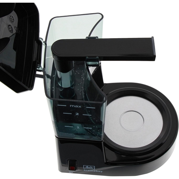 ყავის აპარატი Melitta 6707286 Aromaboy II 1015-02, 500W, 0.34L, Filter Coffee Machine, Black