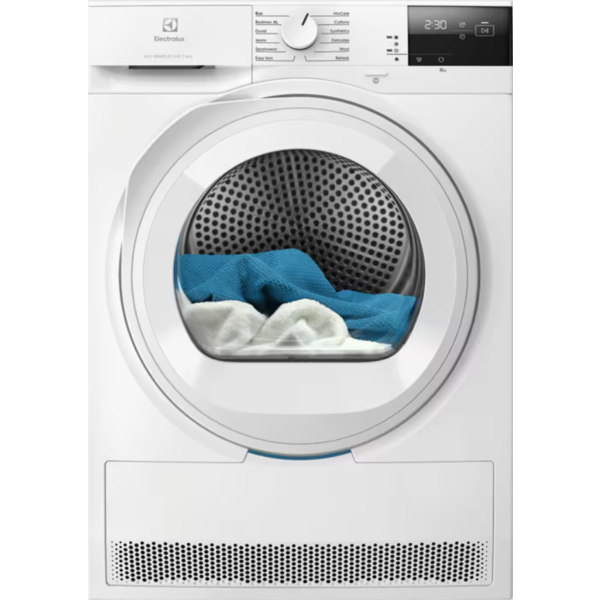 Washing Dryer, Electrolux EW6D283YE, 8Kg, 66Db, White