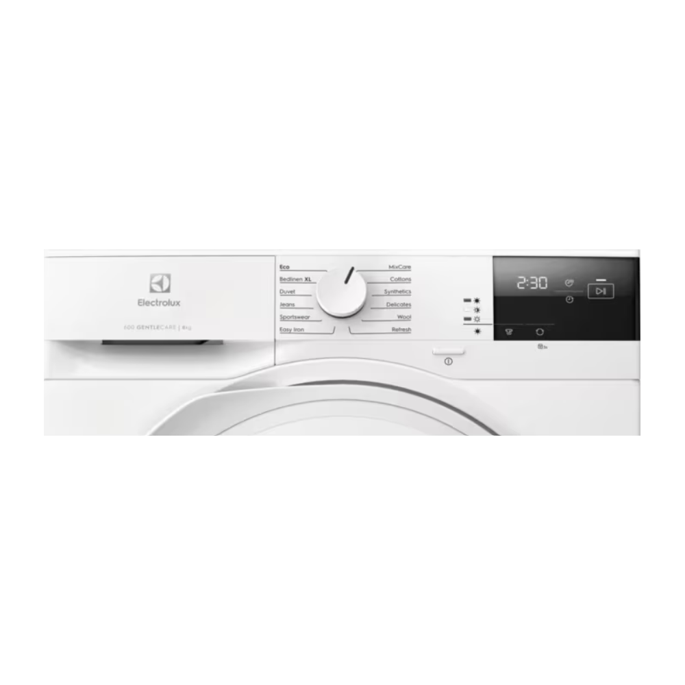 Washing Dryer, Electrolux EW6D283YE, 8Kg, 66Db, White