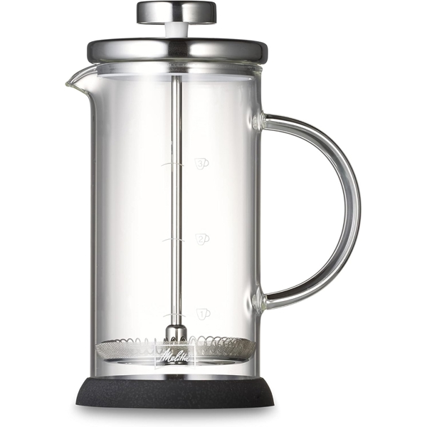 ჩაიდანი Melitta 6714833, French Press Coffee Maker, Silver