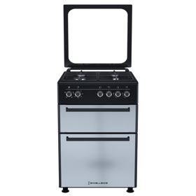 Oven Excellence 6400 Double, 4Gas, Black