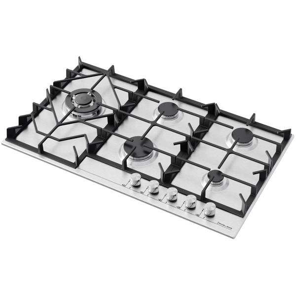 ჩასაშენებელი ქურის ზედაპირი Excellent HB902MVS, Built-in Cooktop, Silver