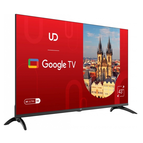 ტელევიზორი UDTV 43GU6210, 43", 4K UHD, Smart TV, HDMI, USB, LAN, WIFI, BT, Black