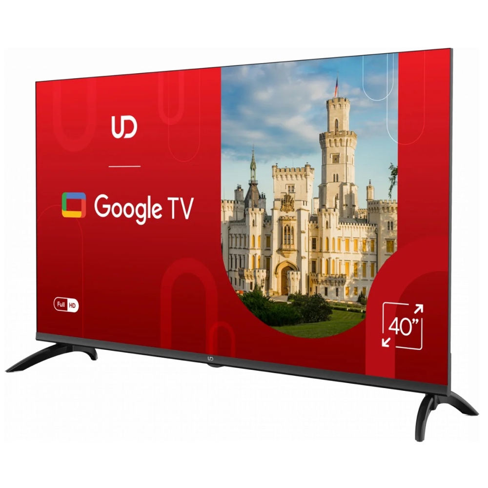 TV UDTV 40GF5210, 40", FHD, Smart TV, HDMI, USB, LAN, WIFI, BT, Black