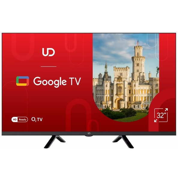 ტელევიზორი UDTV 32GW5210, 32", HD, Smart TV, HDMI, USB, LAN, WIFI, BT, Black