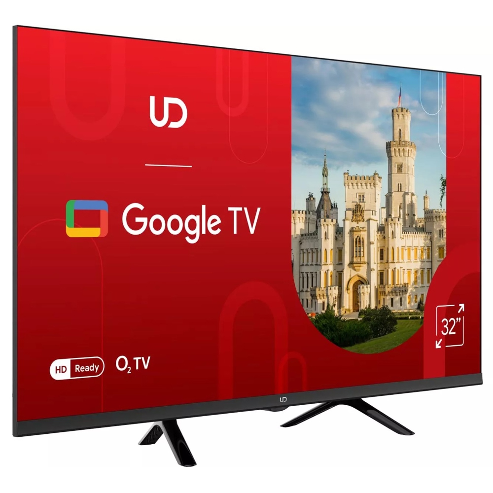 TV UDTV 32GW5210, 32", HD, Smart TV, HDMI, USB, LAN, WIFI, BT, Black
