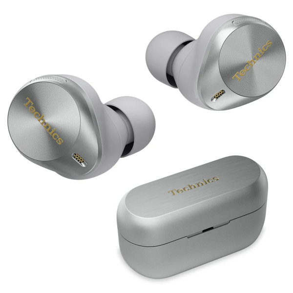 ყურსასმენი Technics EAH-AZ80G-S, Earbuds, Wireless, Bluetooth, IPX4, Silver