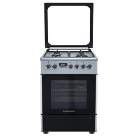 გაზქურა Excellence 6400 DIGITAL LUX, 4Gas, Gas Cooker, Inox