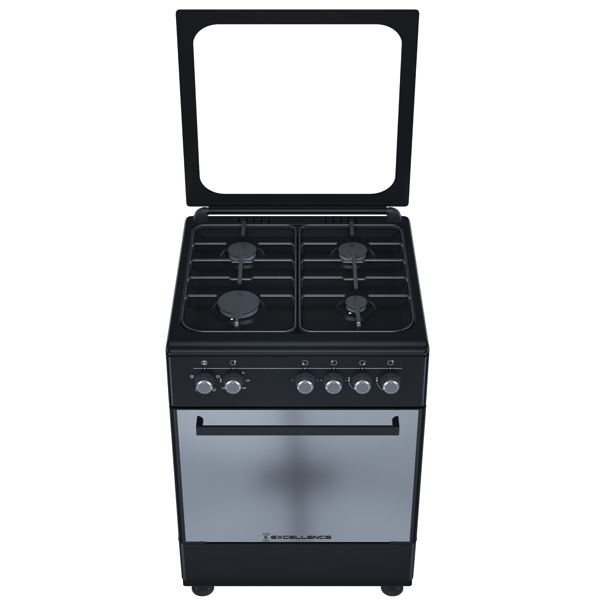 Oven Excellence 6401, 4Gas, Black