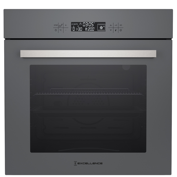 ჩასაშენებელი ელექტრო ღუმელი Excellence GRANA-241, 65L, Built-In Oven, Grey