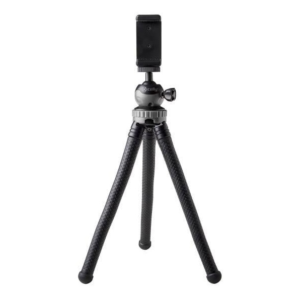 Flexible Tripod, Celly 8021735741503 CLICK, Black