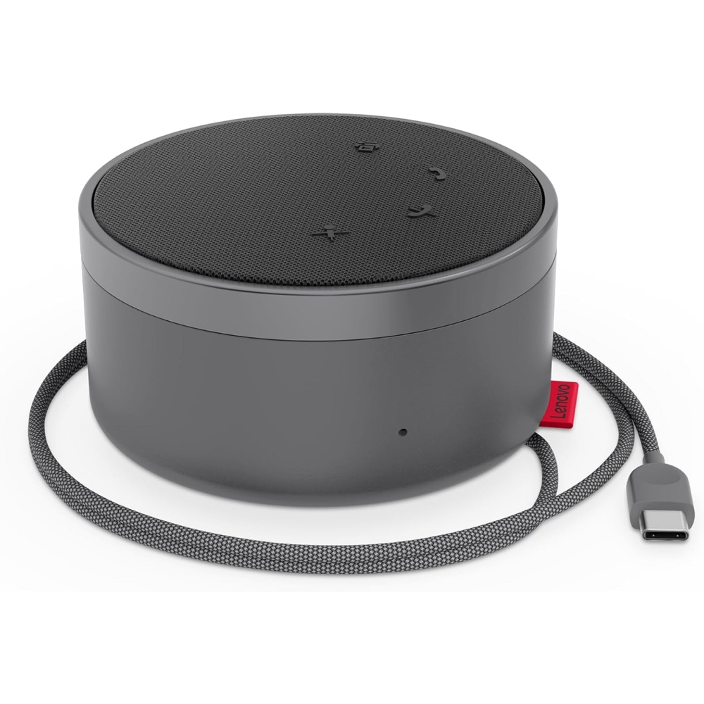 საკონფერენციო დინამიკი Lenovo GXD1C82051 Go, USB-C, USB-A, Conference Speaker, Storm Grey