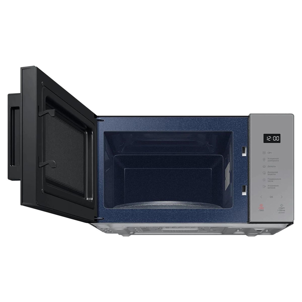 მიკროტალღური ღუმელი Samsung MS23T5018AG/BW, 800W, 23L, Microwave Oven, Gray