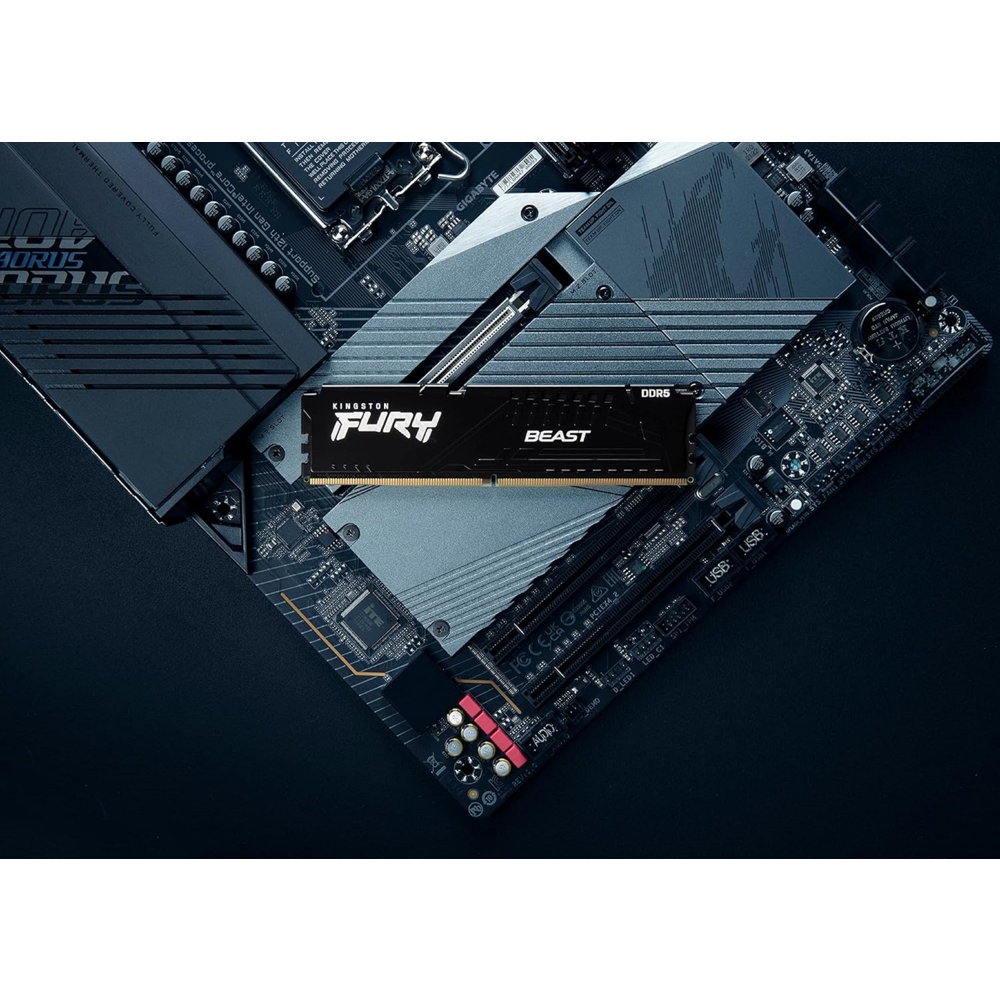 RAM Kingston KF564C32BB-16 FURY Beast, 16GB, DDR5 DIMM, 6400MHz