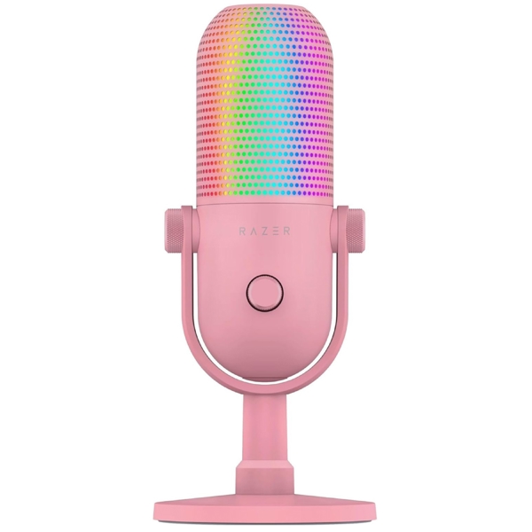 Microphone Razer RZ19-05060300-R3M1 Seiren V3 Chroma, USB-A, Pink