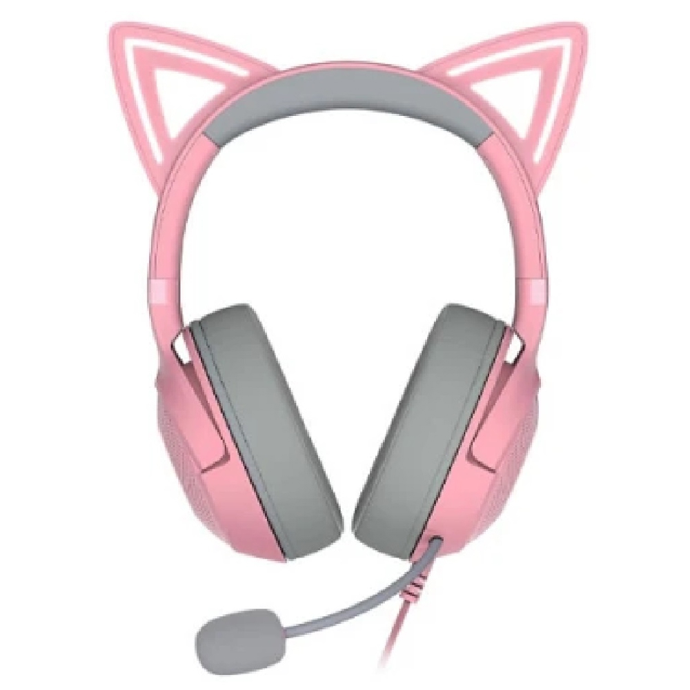 Headset Razer RZ04-04730200-R3M1 Kraken Kitty V2, Wired, USB, Pink