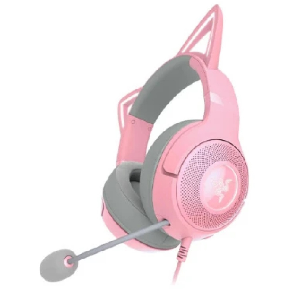 ყურსასმენი Razer RZ04-04730200-R3M1 Kraken Kitty V2, Headset, Wired, USB, Pink