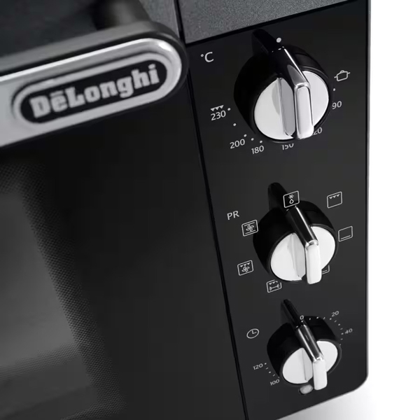 ელექტრო ღუმელი DeLonghi EO40123.S, 2000W, 40L, Electric Oven, Black