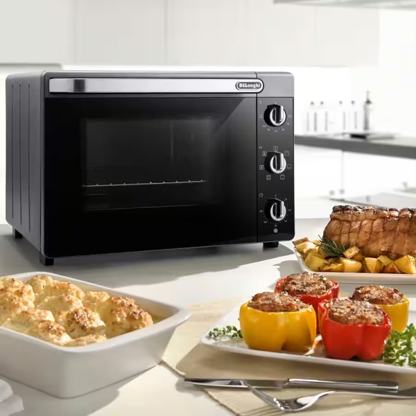 ელექტრო ღუმელი DeLonghi EO40123.S, 2000W, 40L, Electric Oven, Black