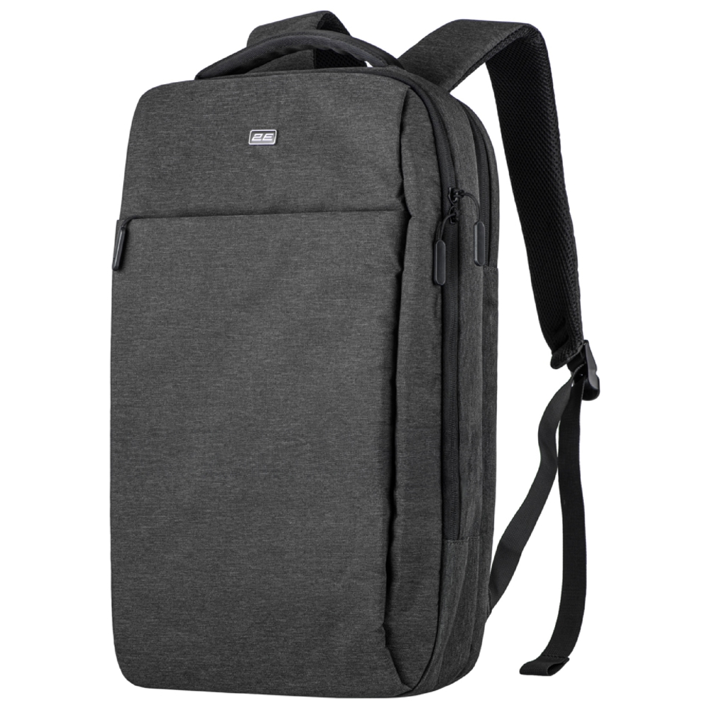 Backpack 2E 2E-BPN9267BK Melange, 17", Black