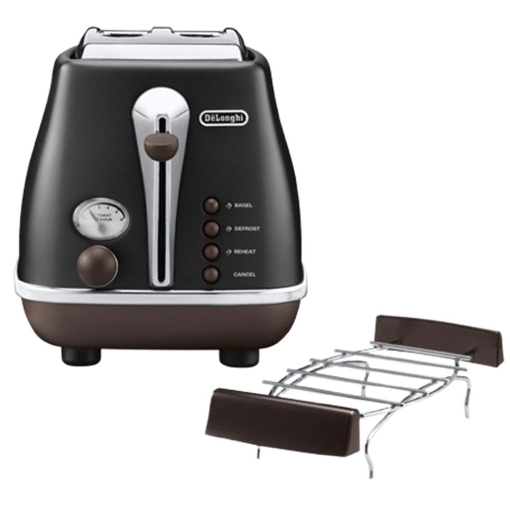 ტოსტერი DeLonghi CTOV2103.BK, 900W, Toaster, Black