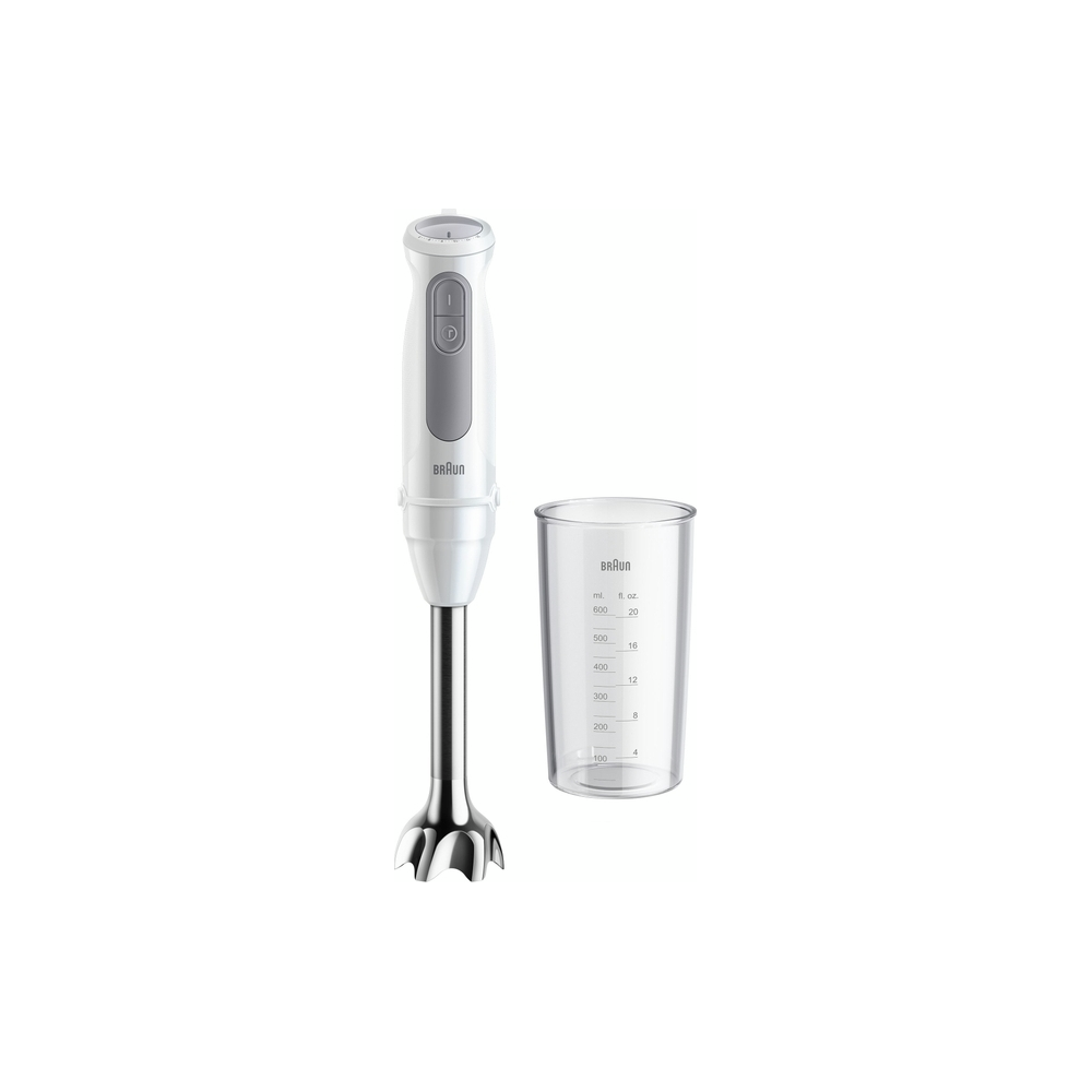 ხელის ბლენდერი Braun MQ50236MWH, 1000W, 0.6L, Hand Blender, White