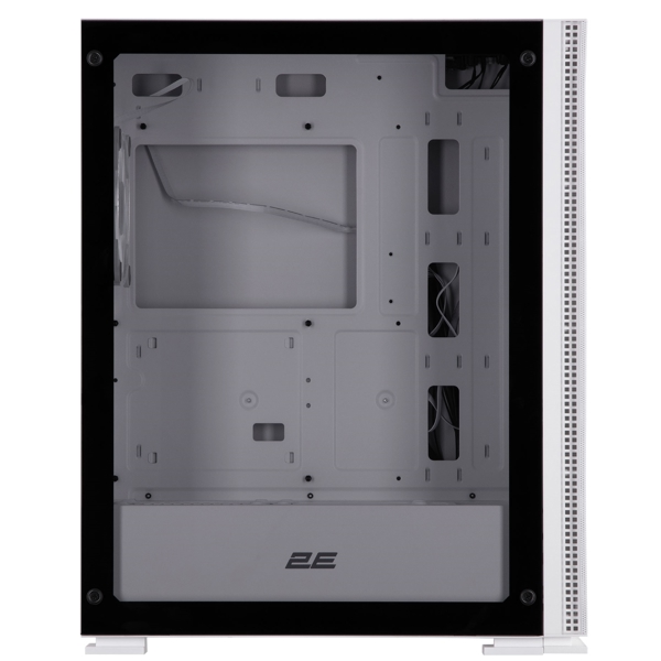 ქეისი 2E 2E-G3301NW Virtus Neo, Computer Case, MidT, ATX, M-ATX, Mini ITX, 2xUSB3.0, 1xUSB2.0, White 