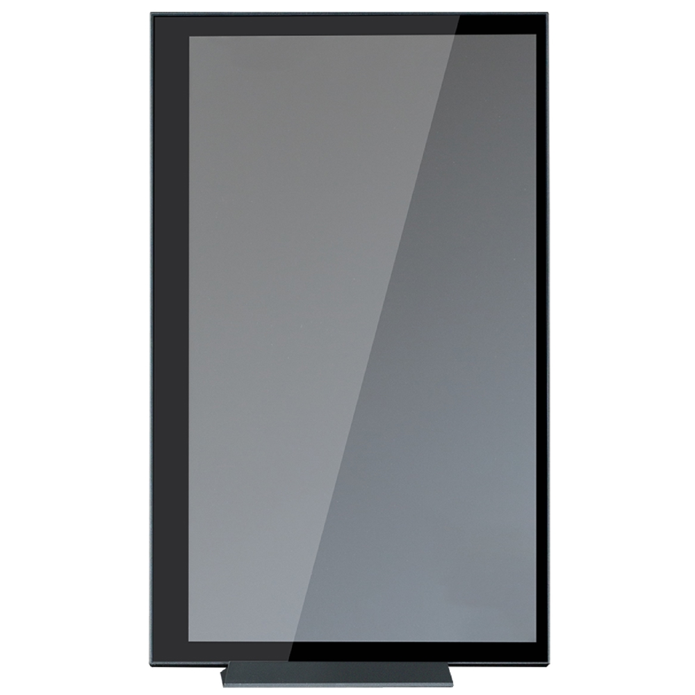 ქეისი Zalman Z10DSBLACK, Computer Case With Monitor, MidT, ATX, mini-ITX, micro-ATX, 2xUSB3.0, 1хUSB Type-C, Black