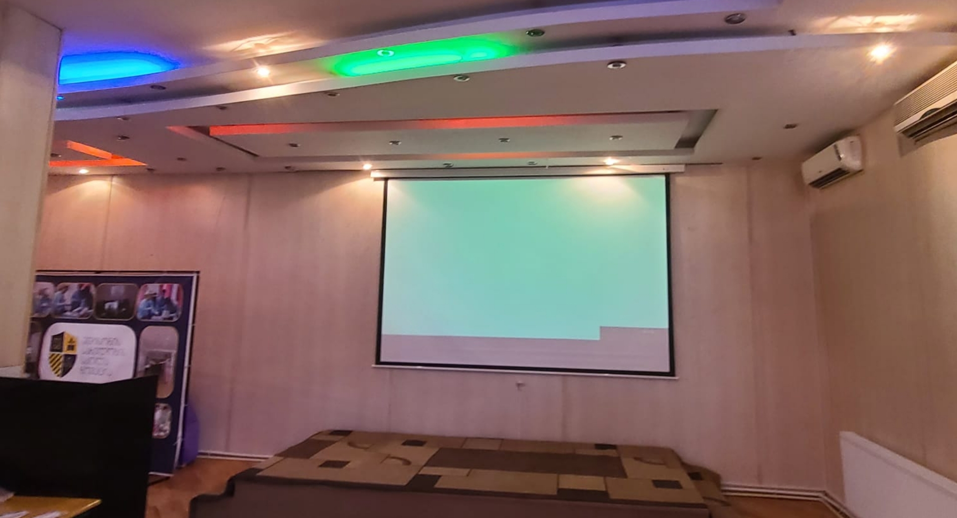 Edison School of Innovation  - Projector and projector screen delivery/installation