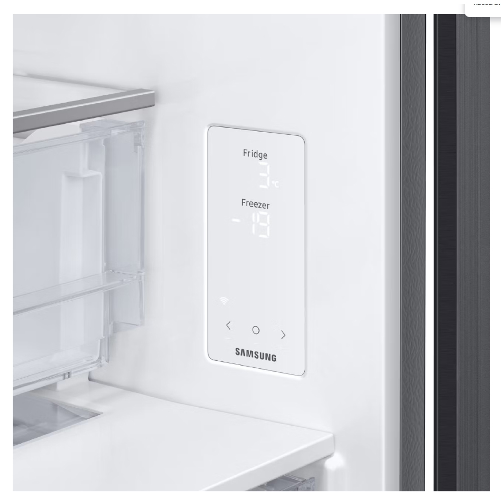 Refrigerator Samsung RB53DG703EB1WR, 554L, A++, No Frost, Black