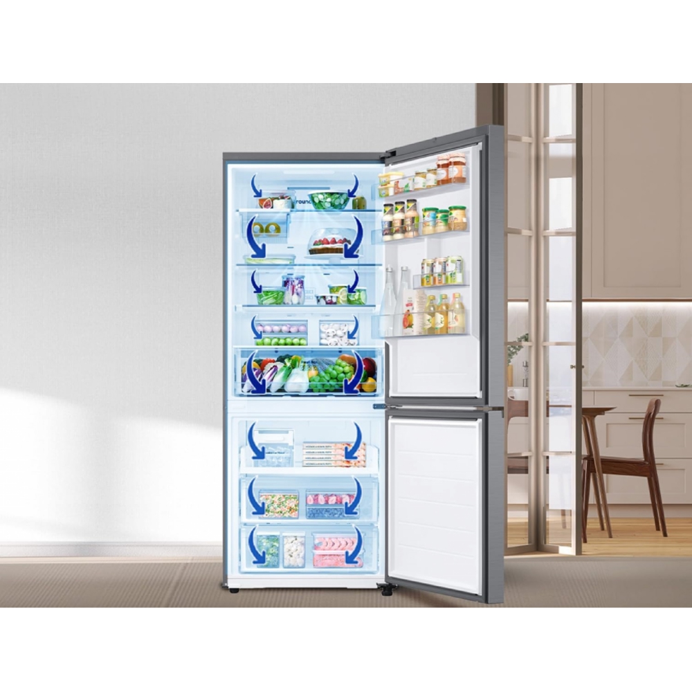Refrigerator Samsung RB50DG602ES9WR, 508L, A++, No Frost, Grey