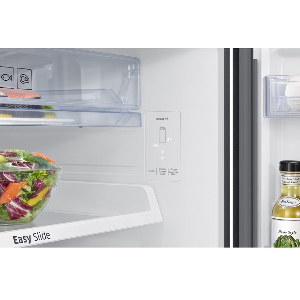 Refrigerator Samsung RT53DG7A10B1WR, 528L, A+, No Frost, Black