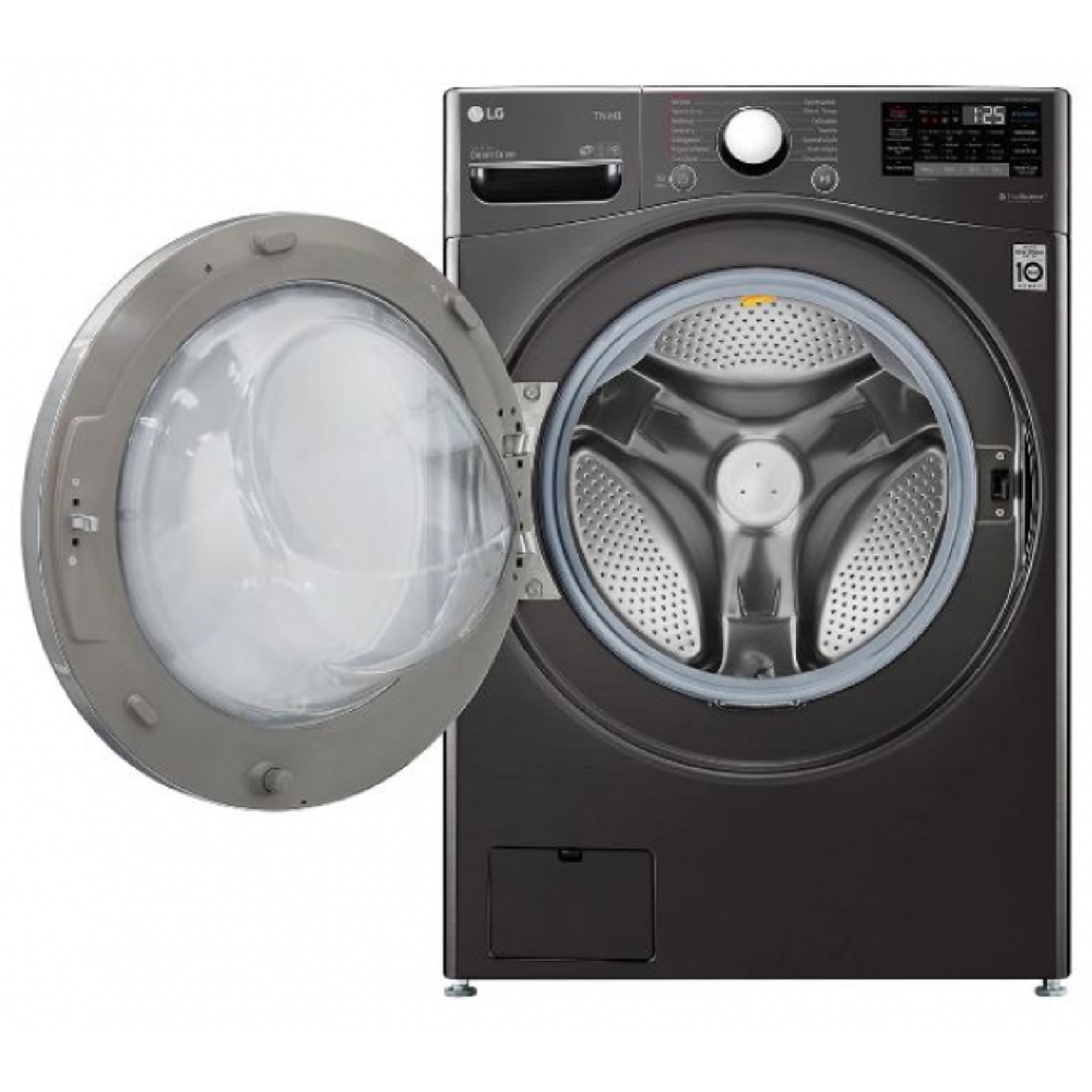 Washing+Dryer Machine LG F20L2CRV2E2.ABLPARA, 20Kg, 1100Rpm, Black