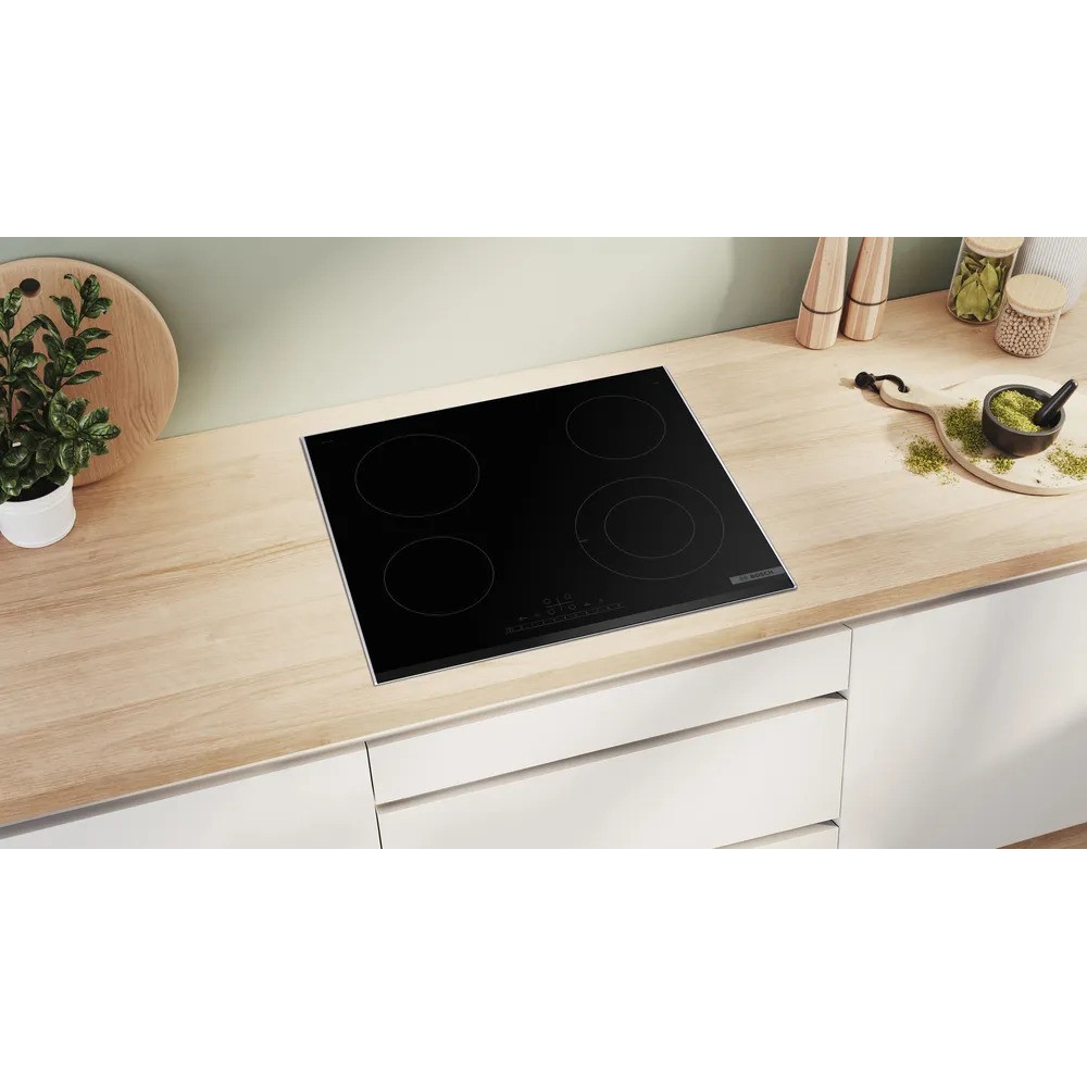 Built-in Electric Cooktop Bosch PKF675FP2E, Black