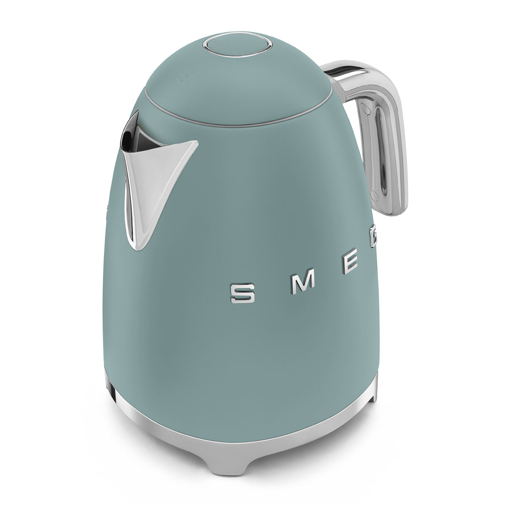 ელექტრო ჩაიდანი Smeg KLF03EGMEU, 2400W, 1.7L, Electric Kettle, Emerald Green