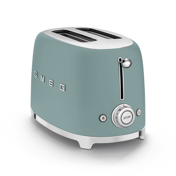 ტოსტერი Smeg TSF01EGMEU, 950W, Toaster, Emerald Green