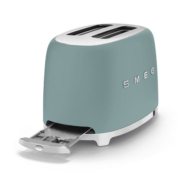 ტოსტერი Smeg TSF01EGMEU, 950W, Toaster, Emerald Green