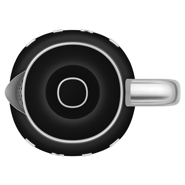 ელექტრო ჩაიდანი Smeg KLF05BLEU, 1400W, 0.8L, Electric Kettle, Black