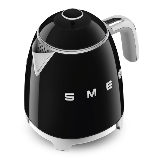 ელექტრო ჩაიდანი Smeg KLF05BLEU, 1400W, 0.8L, Electric Kettle, Black