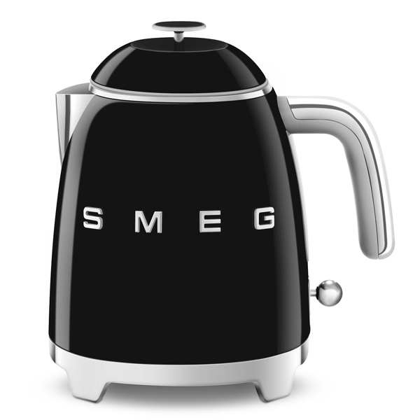 ელექტრო ჩაიდანი Smeg KLF05BLEU, 1400W, 0.8L, Electric Kettle, Black