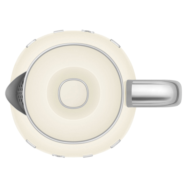 ელექტრო ჩაიდანი Smeg KLF05CREU, 1400W, 0.8L, Electric Kettle, Cream