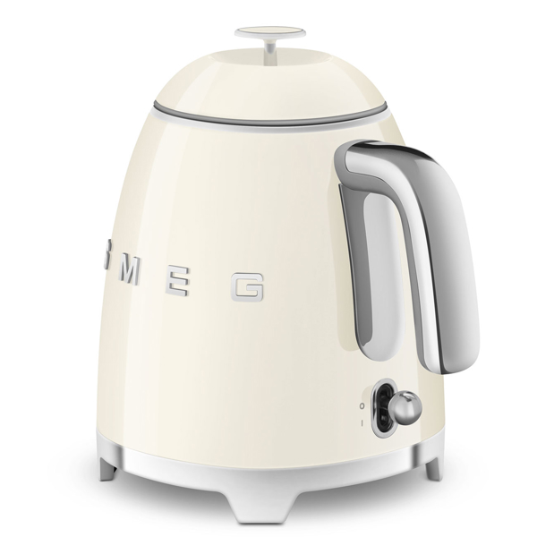 ელექტრო ჩაიდანი Smeg KLF05CREU, 1400W, 0.8L, Electric Kettle, Cream